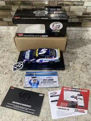 New! Rare! 2021 Kyle Larson Kansas Race Win Elite Color Chrome! Car 40 Of 66! — 第 1/4 张图片