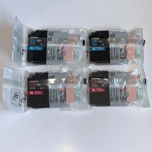 Brother OEM High Yield Ink Cartridges For MFC-J285DW Printer 2 LC103C & 2 LC103M - Picture 1 of 3