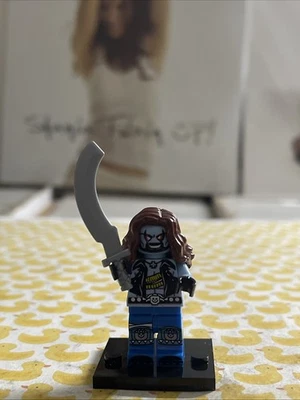 LOBO LEGO MINIFIG FIGURE bounty hunter dc simon bisley justice league unlimited - Image 1 of 4