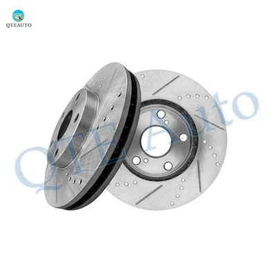 Rotores de disco de freno delanteros ranurados perforados 275 mm para Toyota Solara 1999-2003 Foto 1 de 4