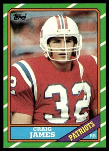 1986 Topps #32 Craig James - Picture 1 of 2