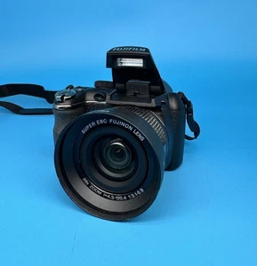 Fujifilm FinePix S3400 14.0MP Digital Bridge Camera, Black - Tested - Picture 1 of 9