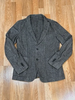 Z Zegna Men’s L 100% Wool Shirt Jacket Gray Italy Comfort .!! - Image 1 of 4