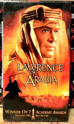 LAWRENCE OF ARABIA / PETER O'TOOLE 2-VHS SET ~ ALEC GUINNESS ANTHONY QUINN LEAN - Image 1 of 2