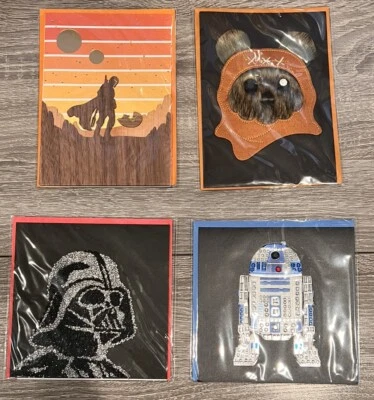 Birthday And blank - Star Wars Variety pack of 4 by Papyrus - Image 1 of 4