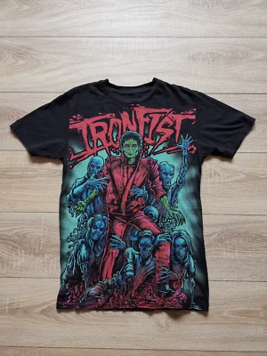 Iron Fist printed rock metal tee - Image 1 of 3