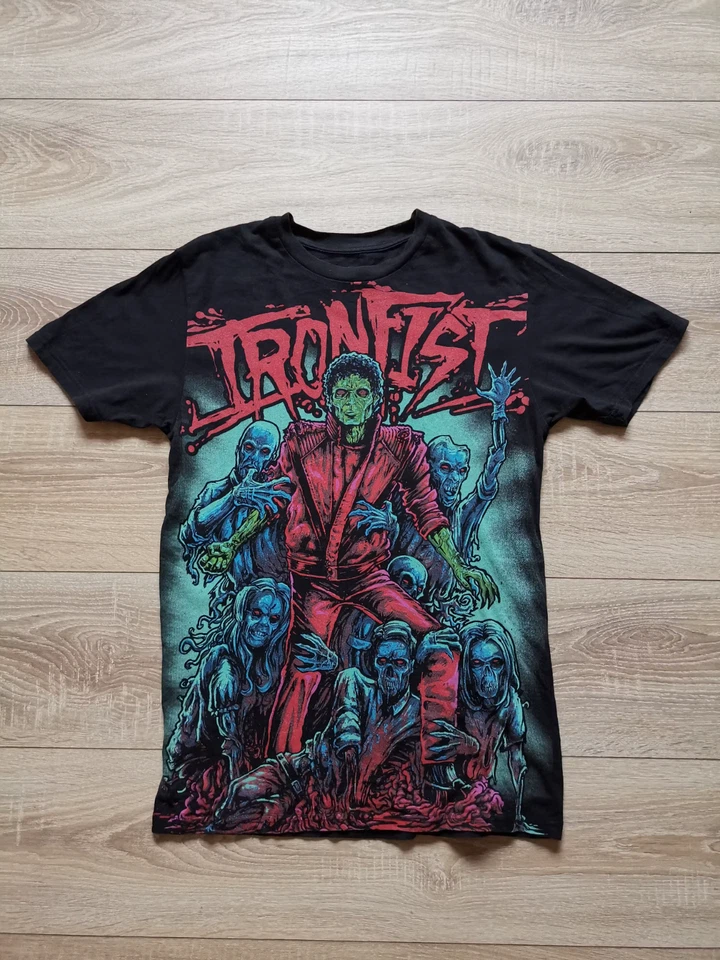 Iron Fist printed rock metal tee - Image 1 of 3