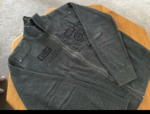 NO EXCESS men’s full zip cardigan size XLUsedBAG F 1 - Picture 1 of 1