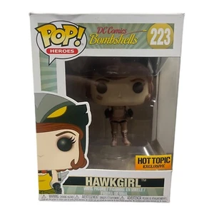 Funko Pop! DC Heroes Bombshells #223 Hawkgirl Sepia Hot Topic Exclusive Vaulted - Picture 1 of 6