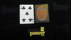 (1) Five of Clubs Yaquinto Playing Card Magic MTG - Picture 1 of 1