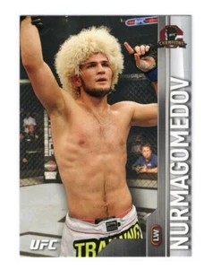 2015 Topps UFC Khabib Nurmagomedov Champions Silver Edition Card #104 Eagle HOF - Picture 1 of 2