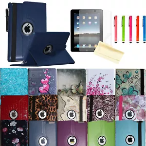 360 Rotating Smart Case Magnetic Cover Stand for Apple iPad 12.9 10.9 10.2 9.7 - Picture 1 of 73