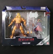 Masters of the Universe Masterverse Revelation SAVAGE HE-MAN ORKO Figures MOTU