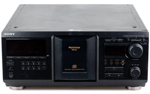 Sony CDP-CX450 400-fach CD Changer + Fb/revisionato 1 Anno garanzia - Foto 1 di 5