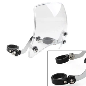 Headlight Windshield Windscreen Wind Deflector Fit Harley 48 883 1200 Clear - Picture 1 of 6