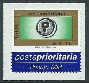 2004 ITALIA POSTA PRIORITARIA 1,40 EURO TIPOGRAFICA MNH ** - ED - Picture 1 of 1