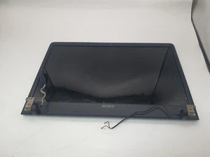 Genuine/OEM Sony Vaio PCG-91311M - 15.6" Full Top Lid Assembly - Black - Picture 1 of 6