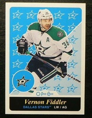 2015-16 15/16 O-Pee-Chee RETRO #232 Vernon Fiddler Dallas Stars - Image 1 of 2