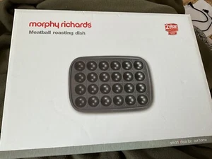 Morphy Richards Meatball Roasting Dish NON-STICK Takoyaki, Rice Roll,Mini cake - Picture 1 of 2