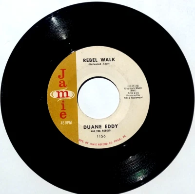 DUANE EDDY - Because They're Young / Rebel Walk - Vinyl 45rpm 1960 Jamie 1156 - Image 1 of 4