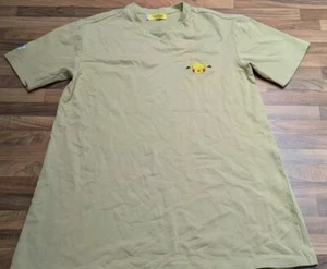 Pokémon Oversized T-shirt Sleeping Pikachu TBH Beast Tan Heavy Cotton XXL - Picture 1 of 6