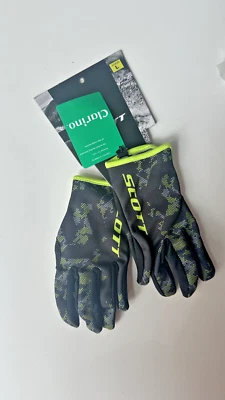 Motorcycle : SCOTT kids race 350 gloves black/yellow size Junior Large - Image 1 of 4