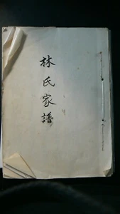Vintage Taiwan Lin Family Genealogy Manuscript 台灣林氏族譜 Ancestral Record - Bild 1 von 13