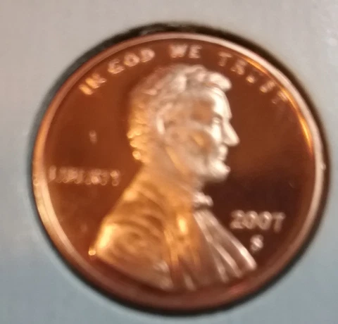 2007 Lincoln Memorial Cent  S - Proof - Uncirculated Cover