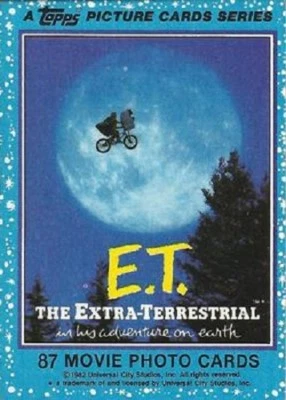  E.T. The Extraterrestrial BASE /BASIC CARDS 1 TO 87 BY TOPPS 1982  CHOOSE - Image 1 of 4