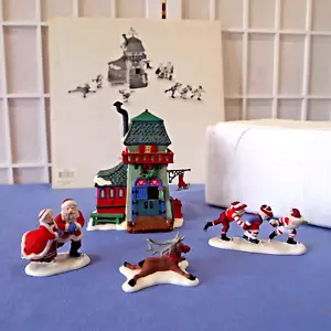 Department 56 Heritage Village Peppermint Skating Party 56363 AS IS - Picture 1 of 11