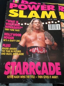 WWE Power Slam Magazine # 55 KEVIN NASH WWF Wrestling Magazine + Poster - Picture 1 of 3