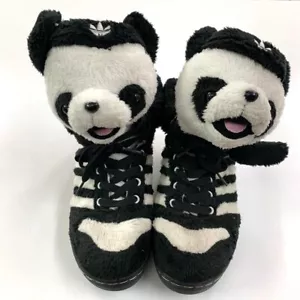 adidas Originals Jeremy Scott JS PANDA Sneakers Size US6 Used 23cm Japan - Picture 1 of 6