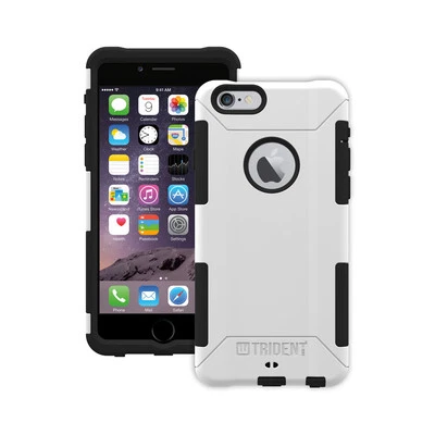 Trident Aegis iPhone 6 Plus & iPhone 6s Plus Rugged Hard Shell Cover Case White - Image 1 of 4