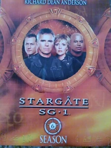 Stargate SG-1 Season 6 Giftset DVD 2004 MGM Richard Dean Anderson 5-Disc Set VG  - Bild 1 von 8