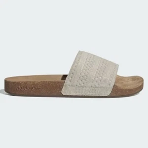 Adidas Adilette Slide Slippers 'Wonder Beige/Gum' - IH6148 Expeditedship - Picture 1 of 9