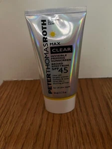 Peter Thomas Roth Max Clear Invisible Priming Facial Sunscreen SPF 45-NEW - Picture 1 of 2