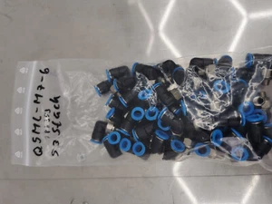 53x Festo 186353 QSML-M7-6 L-Steckverschraubung - Bild 1 von 2