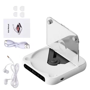 5V2A Bluetooth 5.3 Multi-function CD Player W/Wired Earphone CD/USB/3.5mm AUX - Picture 1 of 16