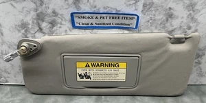2007-2012 Acura RDX Sun Visor Left Driver Side Cloth OEM Gray ORIGINAL - Picture 1 of 8
