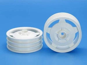 Tamiya 22044 2WD Buggy Anteriore Star-Dish Ruote (Mozzo Esagonale, Bianco) (Astute-TD2) DT04 - Foto 1 di 3