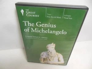 The Genius of Michelangelo Great Courses Set of 6 DVDs ONLY No Book Wallace - Picture 1 of 1