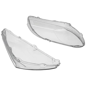 Cubiertas de faros izquierdo derecho para BMW M6 F06 F12 F13 640i 650i 2012-2015 PC transparente - Imagen 1 de 20