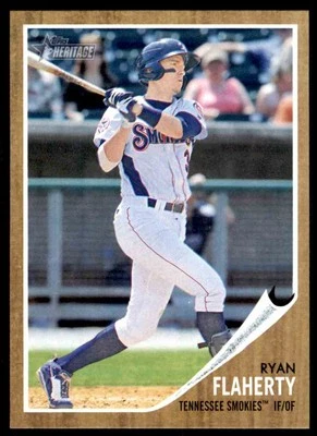 2011 Topps Heritage Minor League Ryan Flaherty Tennessee Smokies #111 - Image 1 of 2