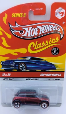 Mini Cooper Serie 5:15/30 Hot Wheels Classics 2001 - Redlines Foto 1 de 4