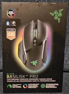 Razer Basilisk V3 Pro Customizable Wireless Gaming Mouse Bluetooth Or USB Wired - Afbeelding 1 van 6