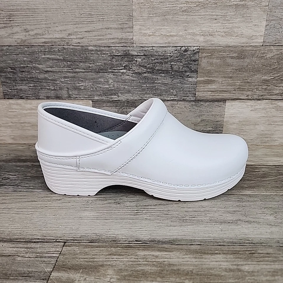 Dansko LT PRO 皮革木屐女式 7.5 - 8 码 EU 38 一脚蹬护理(1X 码) — 第 1/4 张图片