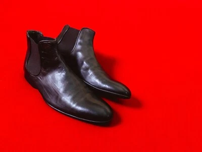 PAUL SMITH Men Dark Brown Leather Chelsea Boots US 10.5 / EU 44 / UK 9.5 Shoes - Image 1 of 4