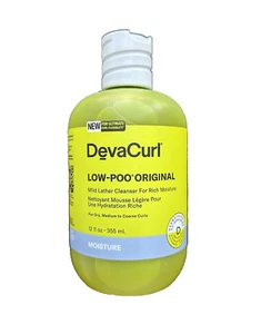 DevaCurl LOW-Poo Original Mild Lather Shampoo Rich Moisture 12oz Deva Curl - Picture 1 of 3