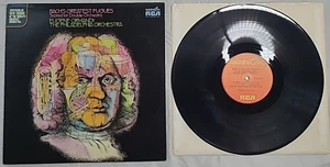 Bach's Greatest Fugues Scored For Double Orchestra 1973 QUAD LP ARD1-0026 - Picture 1 of 7