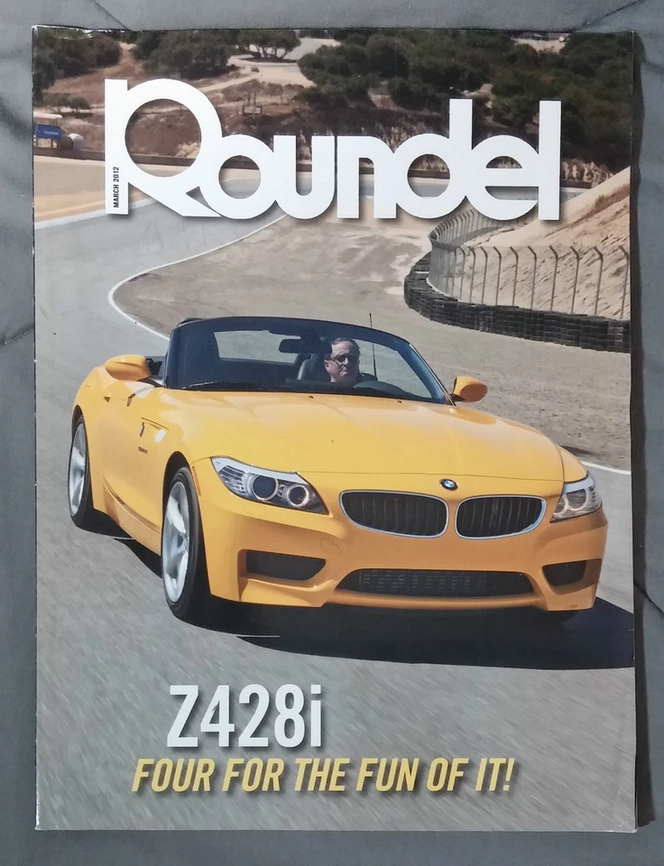 ROUNDEL BMW MAGAZINE 2012 MARCH Z428i 135i M5 M6 M3 E92 E90 E46 E30 E36 F13 E24 Foto 1 de 1